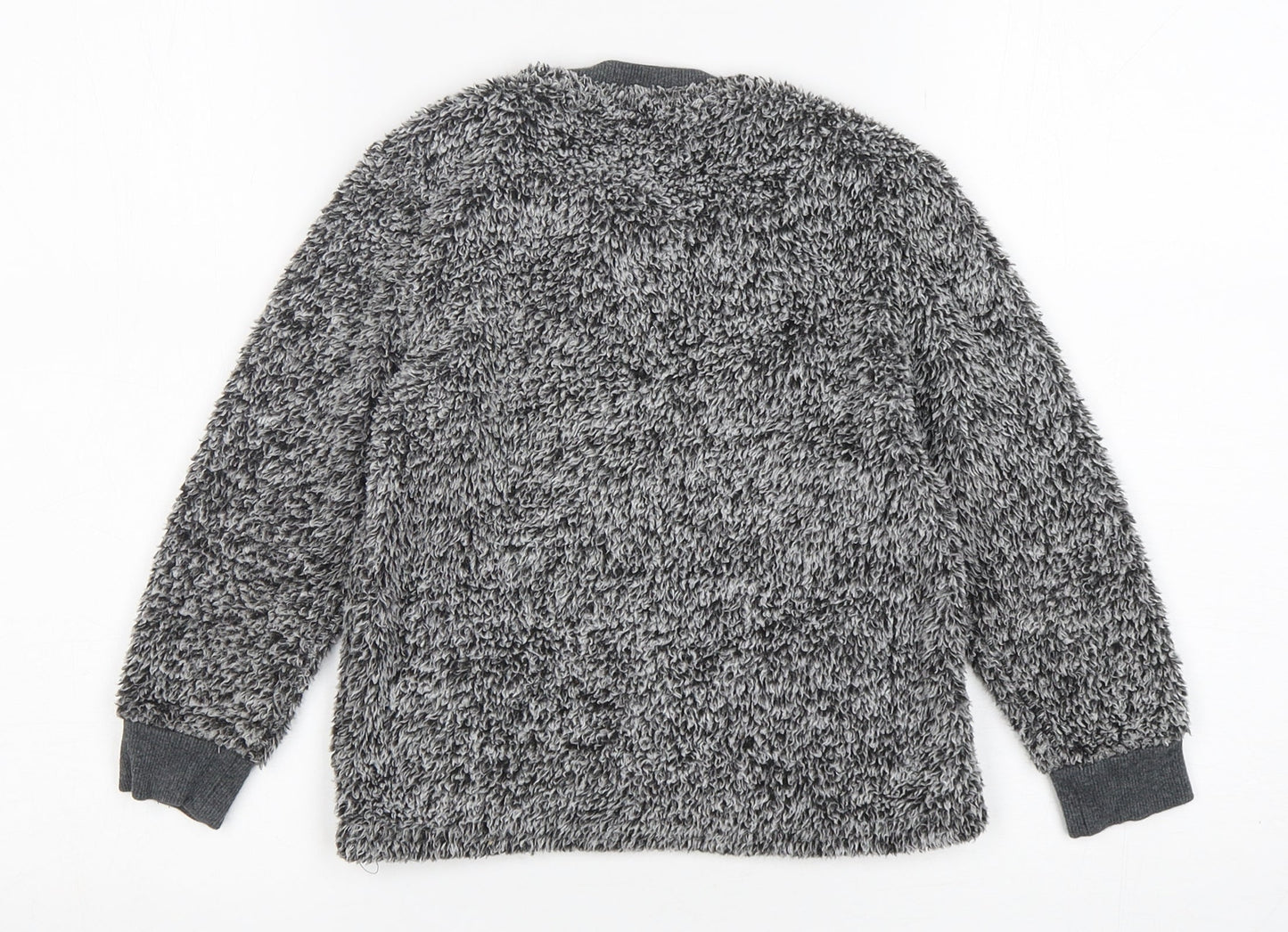 Bluezoo Boys Grey  Polyester  Pyjama Top Size 4-5 Years