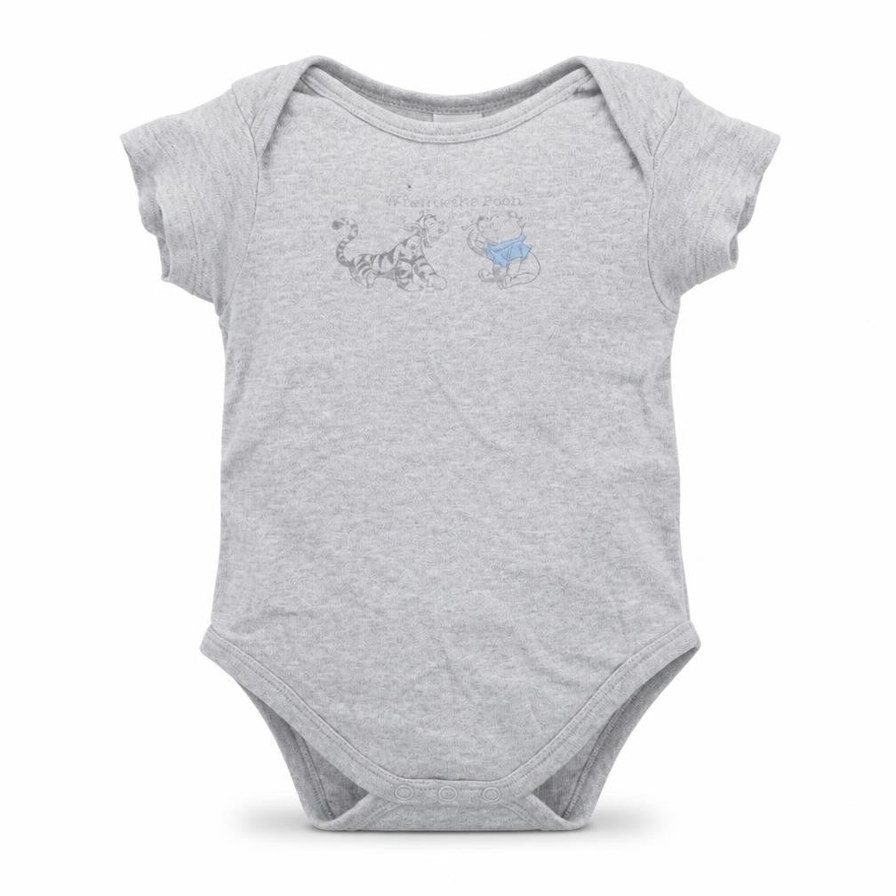 Disney Baby Grey  Cotton Leotard One-Piece Size 18 Months   - winnie the pooh