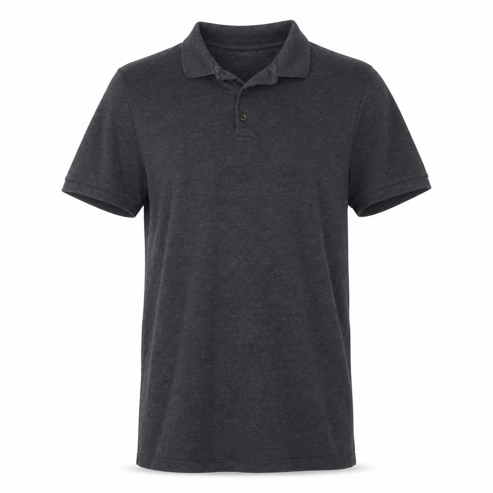 ASOS Mens Grey  Cotton  Polo Size M Collared Button