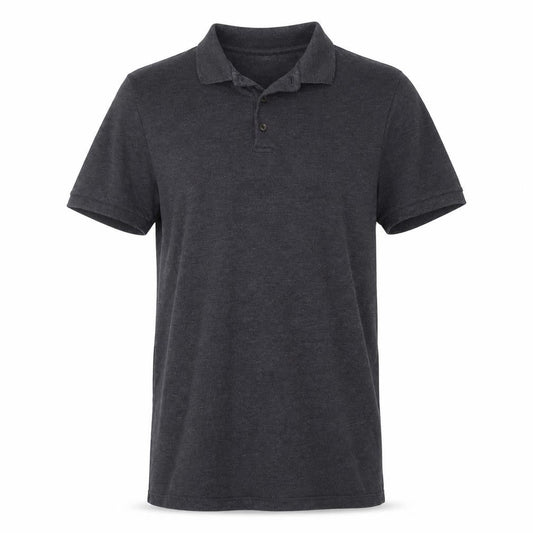 ASOS Mens Grey  Cotton  Polo Size M Collared Button
