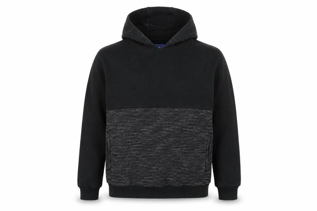 Marks & Spencer Boys Grey  Cotton Pullover Hoodie Size 11-12 Years  Pullover