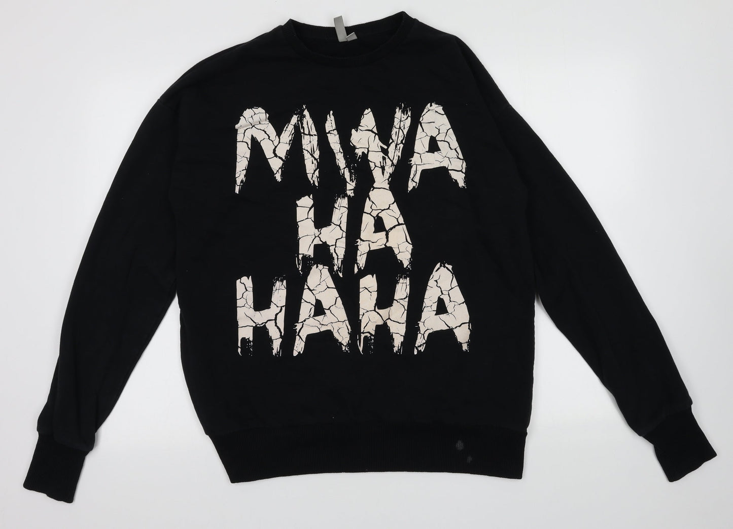 ASOS Womens Black  Coir Pullover Sweatshirt Size 10  Pullover