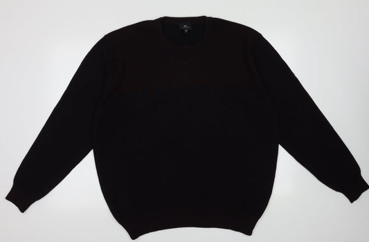 DG Prestige Mens Blue Argyle/Diamond Wool Pullover Sweatshirt Size 2XL