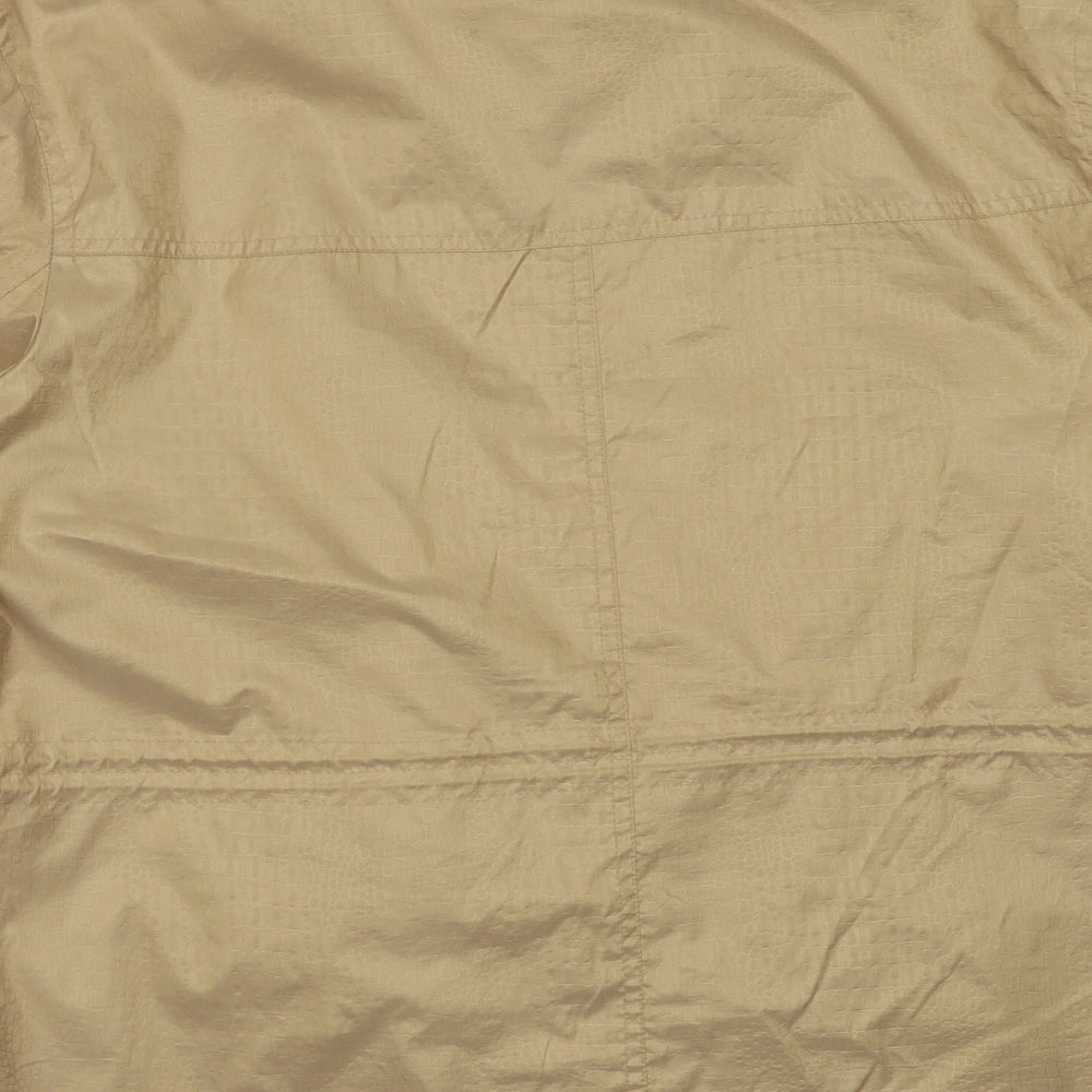Preworn Womens Gold   Jacket  Size 14  Zip