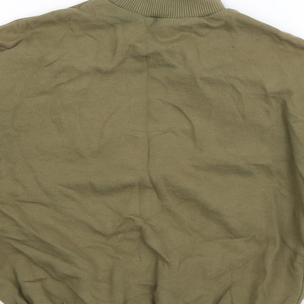 NEXT Boys Green  Cotton Pullover Sweatshirt Size 5 Years  Pullover
