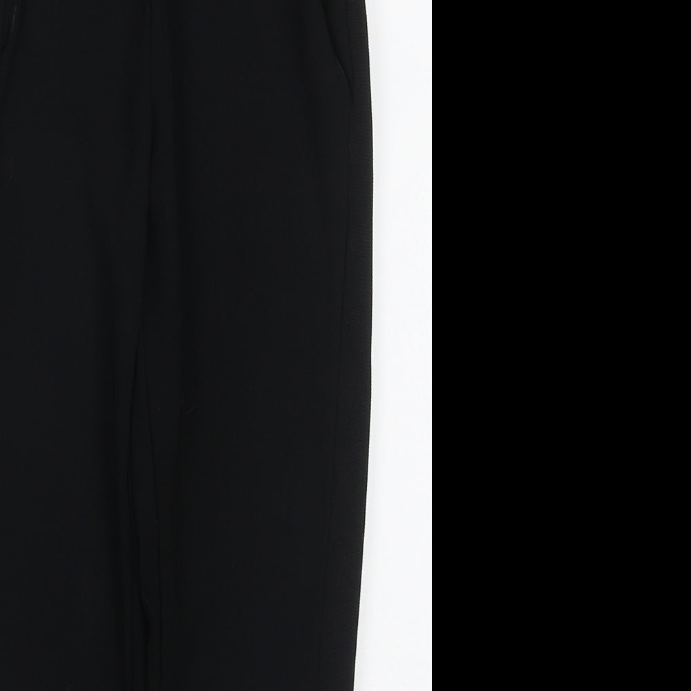 Nutmeg Girls Black  Polyester Dress Pants Trousers Size 6-7 Years  Regular