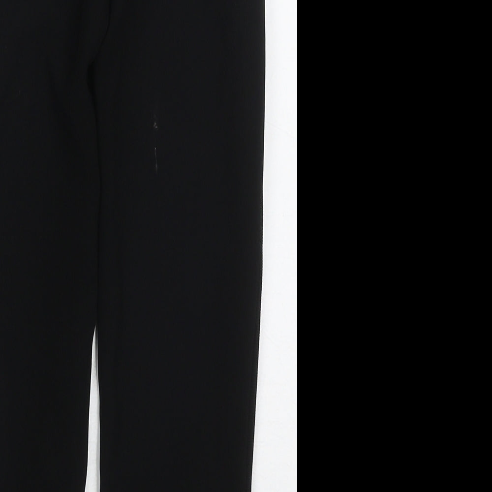 Nutmeg Girls Black  Polyester Dress Pants Trousers Size 6-7 Years  Regular