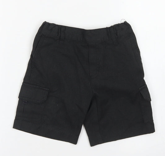 Urban Outlaws Boys Grey  Polyester Chino Shorts Size 4 Years  Regular  - School Wear