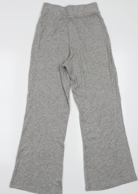 Zara Womens Grey  Polyester Capri Trousers Size S L28 in Regular