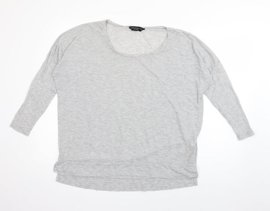 Dorothy Perkins Womens Grey  Polyester Pullover Sweatshirt Size 12  Pullover