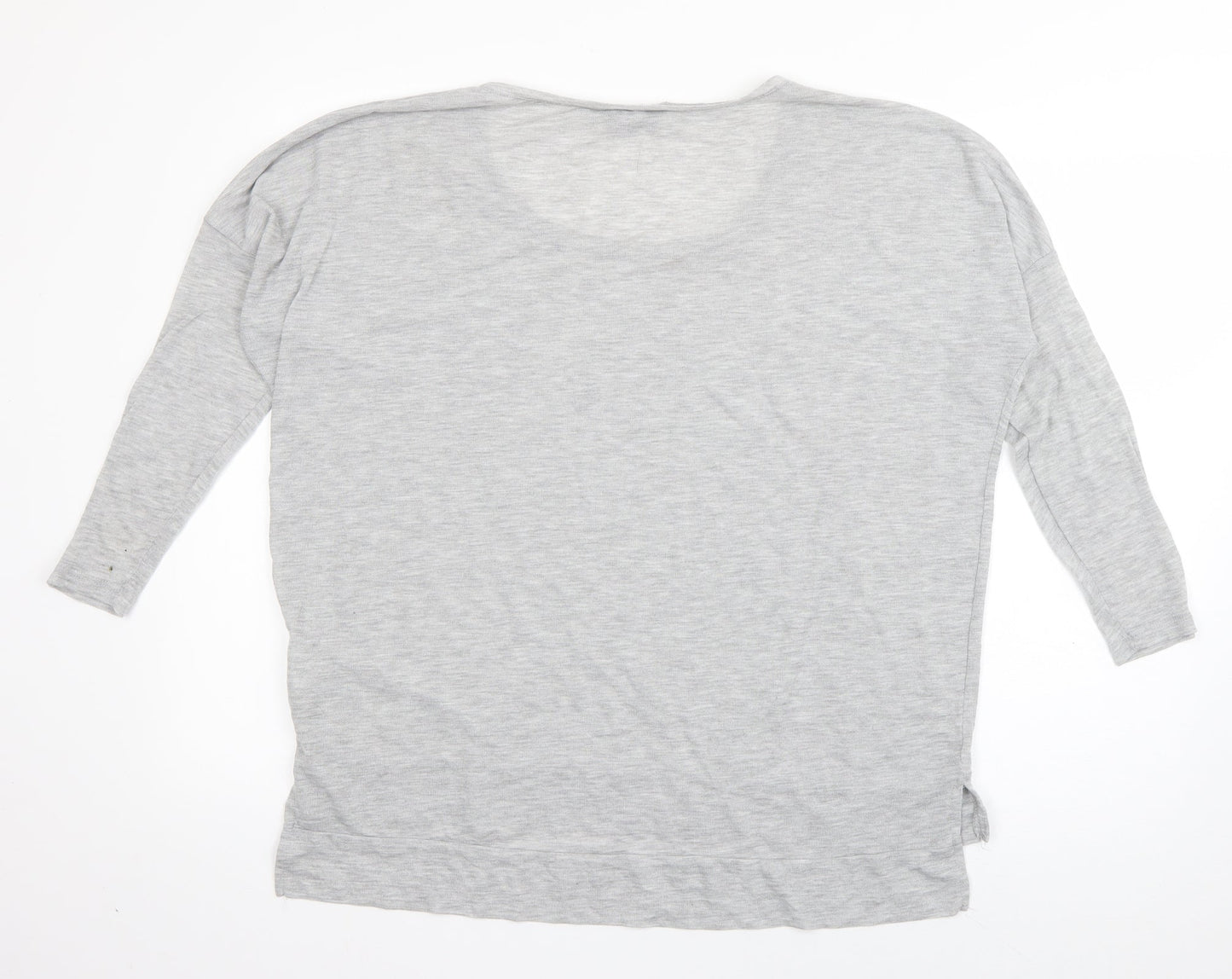 Dorothy Perkins Womens Grey  Polyester Pullover Sweatshirt Size 12  Pullover