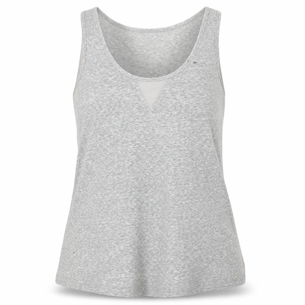 Gap Womens Grey  Cotton Basic Tank Size S Scoop Neck