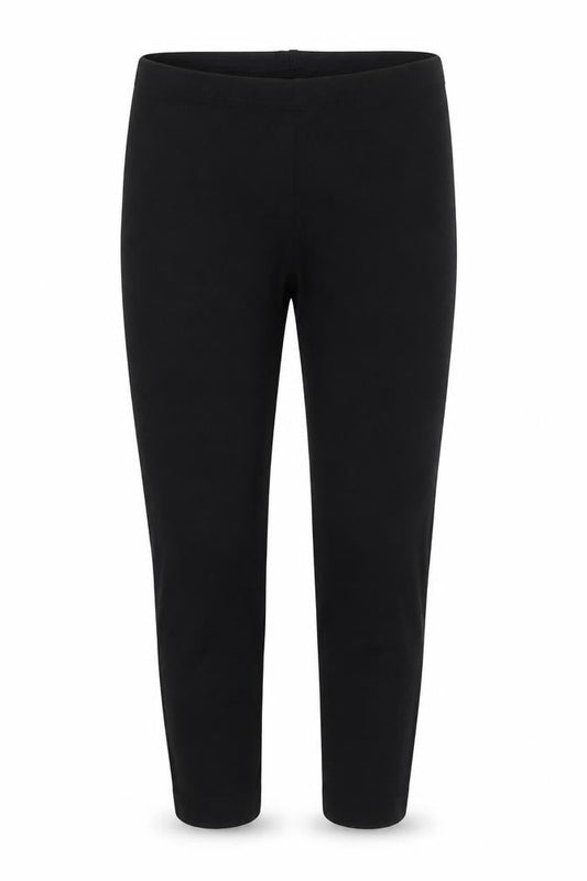 New Look Womens Black  Cotton Carrot Leggings Size 6 L20 in