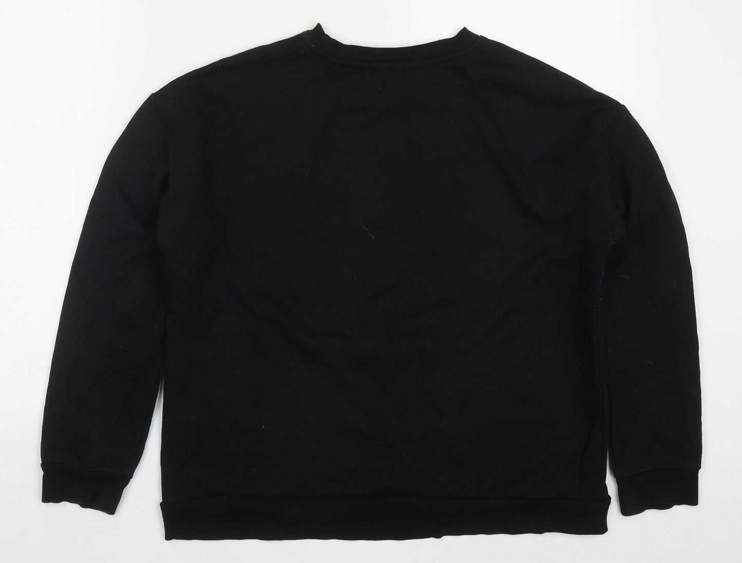 Lipsy Womens Black  Polyester Pullover Sweatshirt Size M  Pullover - Drama Queen