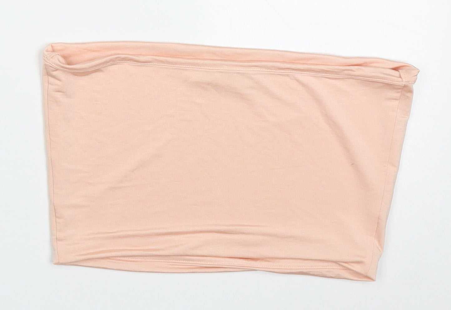 Oasis Womens Pink  Polyester Cropped Tank Size M Round Neck