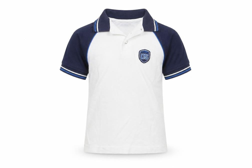 Gola Boys White  Polyester Basic Polo Size 4-5 Years Collared