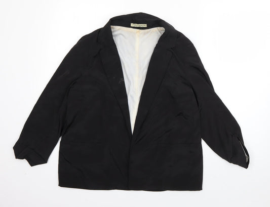 innocence Womens Black   Jacket Blazer Size 14