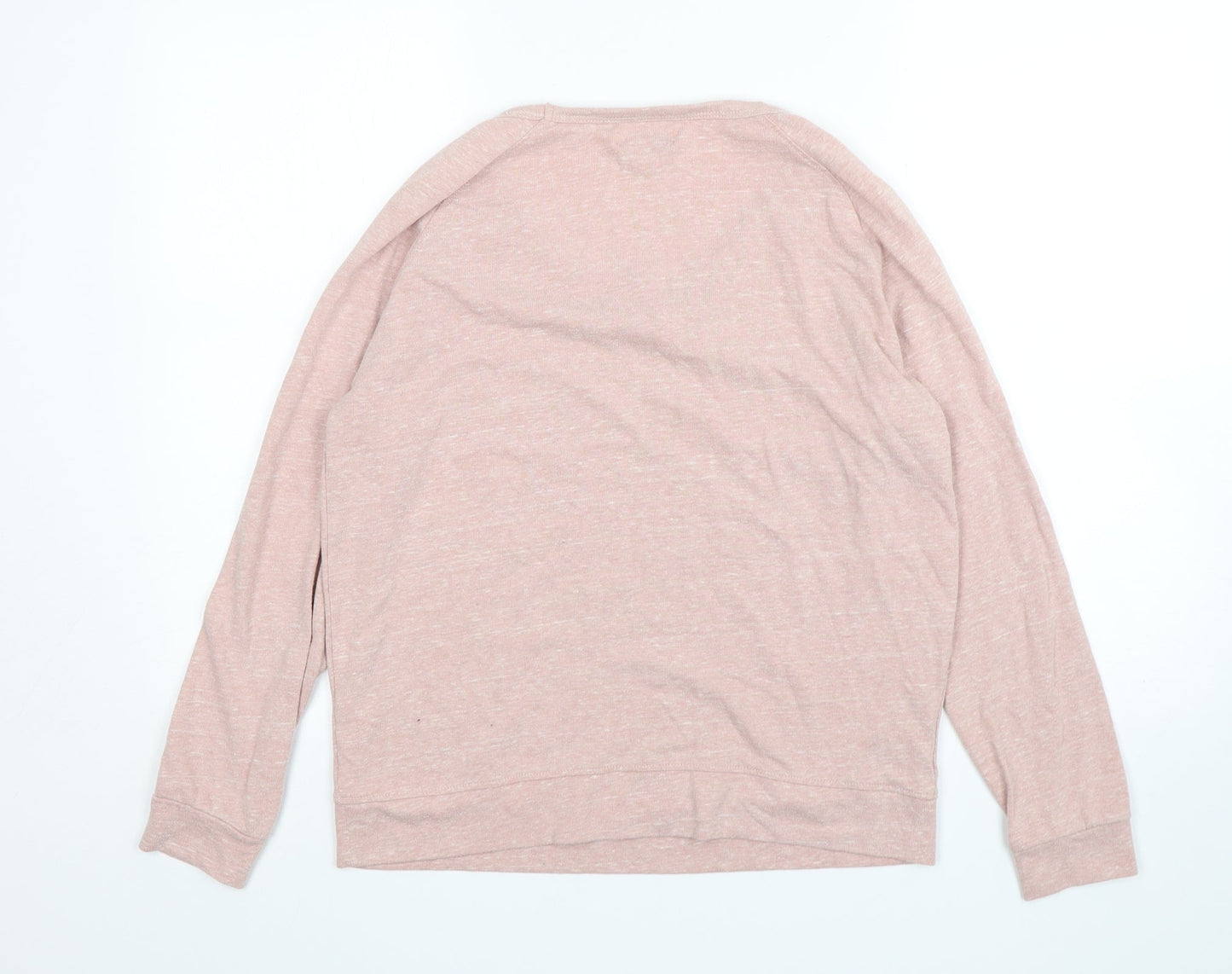 Papaya  Womens Pink  Polyester Pullover Sweatshirt Size S