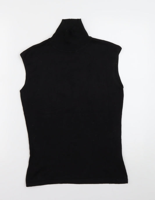 Primark Womens Black  Viscose Pullover Sweatshirt Size 12  Pullover