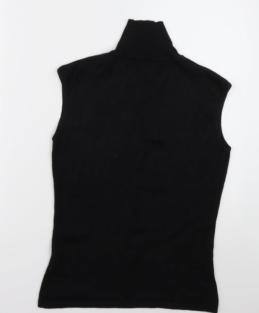 Primark Womens Black  Viscose Pullover Sweatshirt Size 12  Pullover
