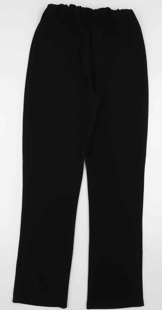 Preworn Womens Black   Trousers  Size L L30 in Regular