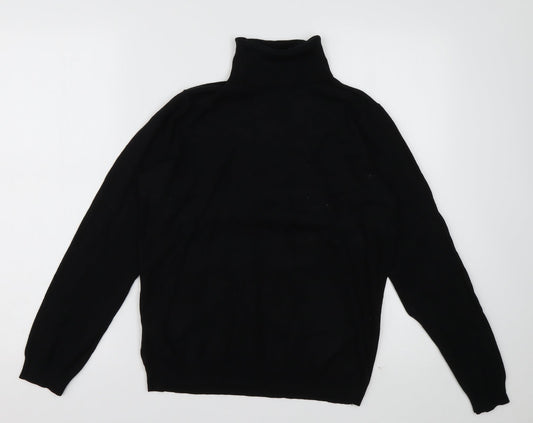 cc Womens Black  Viscose Pullover Sweatshirt Size M  Pullover