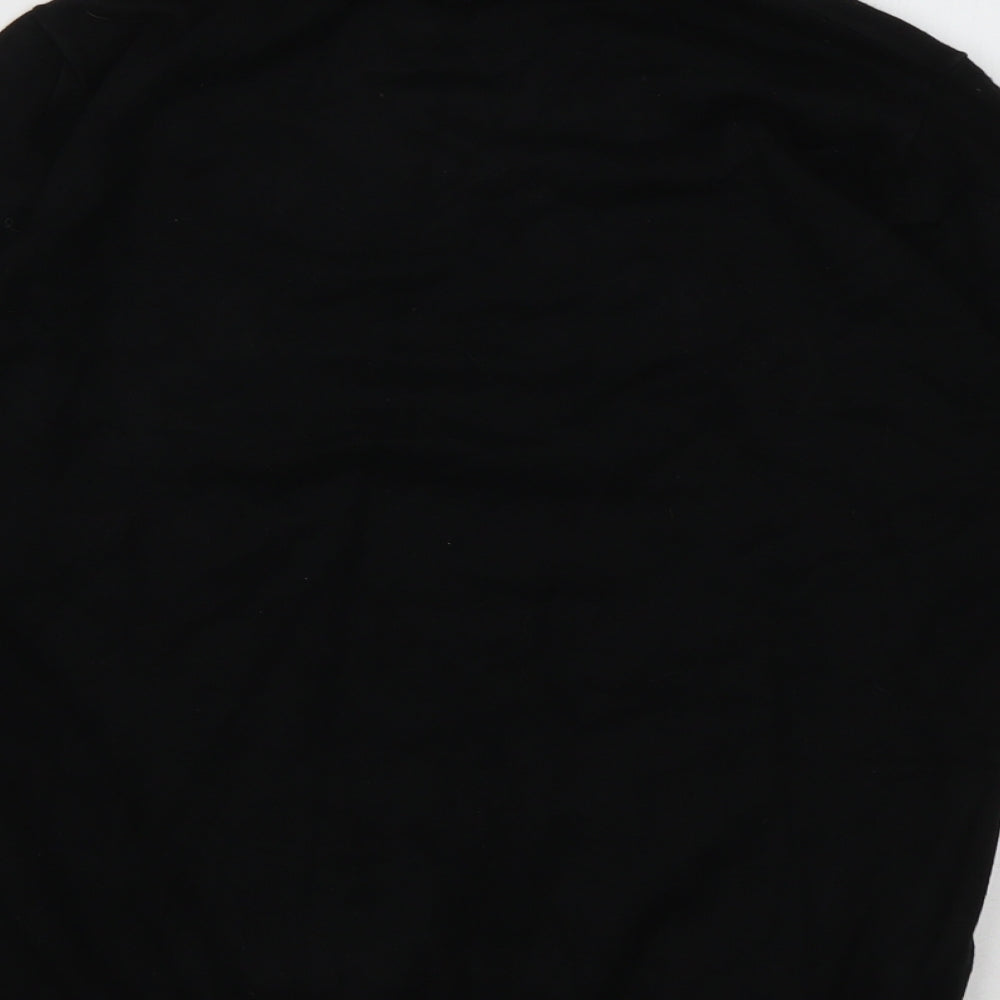 cc Womens Black  Viscose Pullover Sweatshirt Size M  Pullover