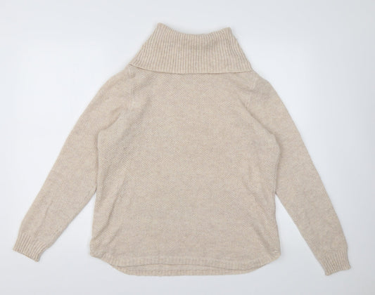 Marks and Spencer Womens Brown  Polyamide Pullover Sweatshirt Size 14  Pullover