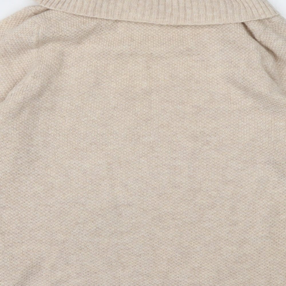 Marks and Spencer Womens Brown  Polyamide Pullover Sweatshirt Size 14  Pullover
