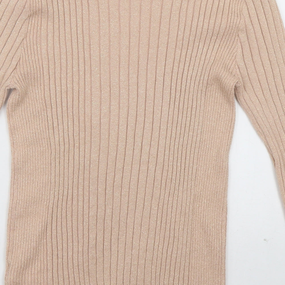 Primark Womens Pink  Viscose Pullover Sweatshirt Size 12  Pullover