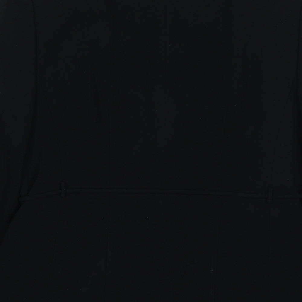 Planet Womens Black   Jacket  Size 8  Tie