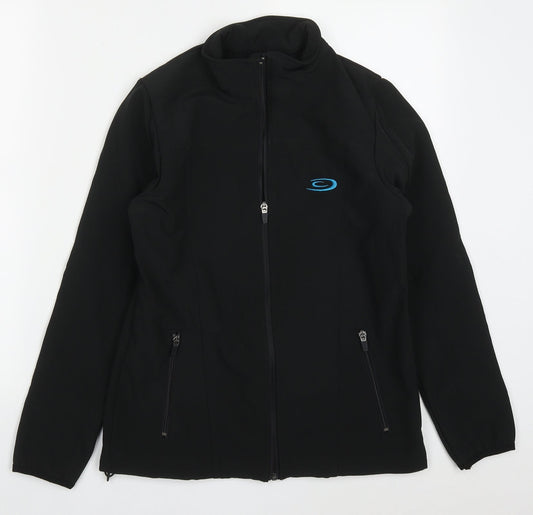 Crane Womens Black   Jacket  Size S  Zip