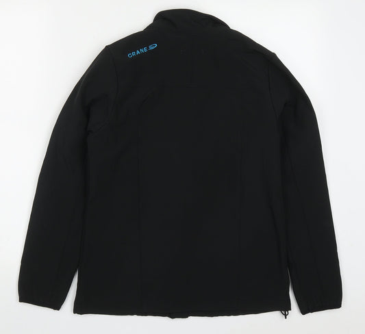 Crane Womens Black   Jacket  Size S  Zip