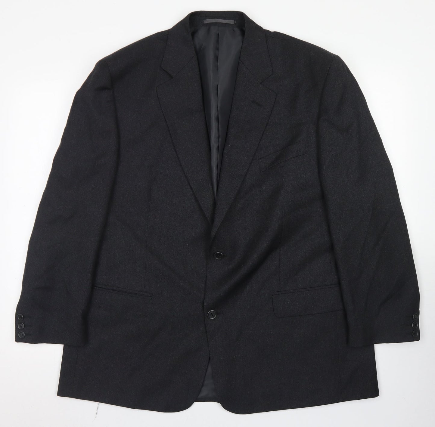 Greenwoods Mens Grey  Wool Jacket Blazer Size 44