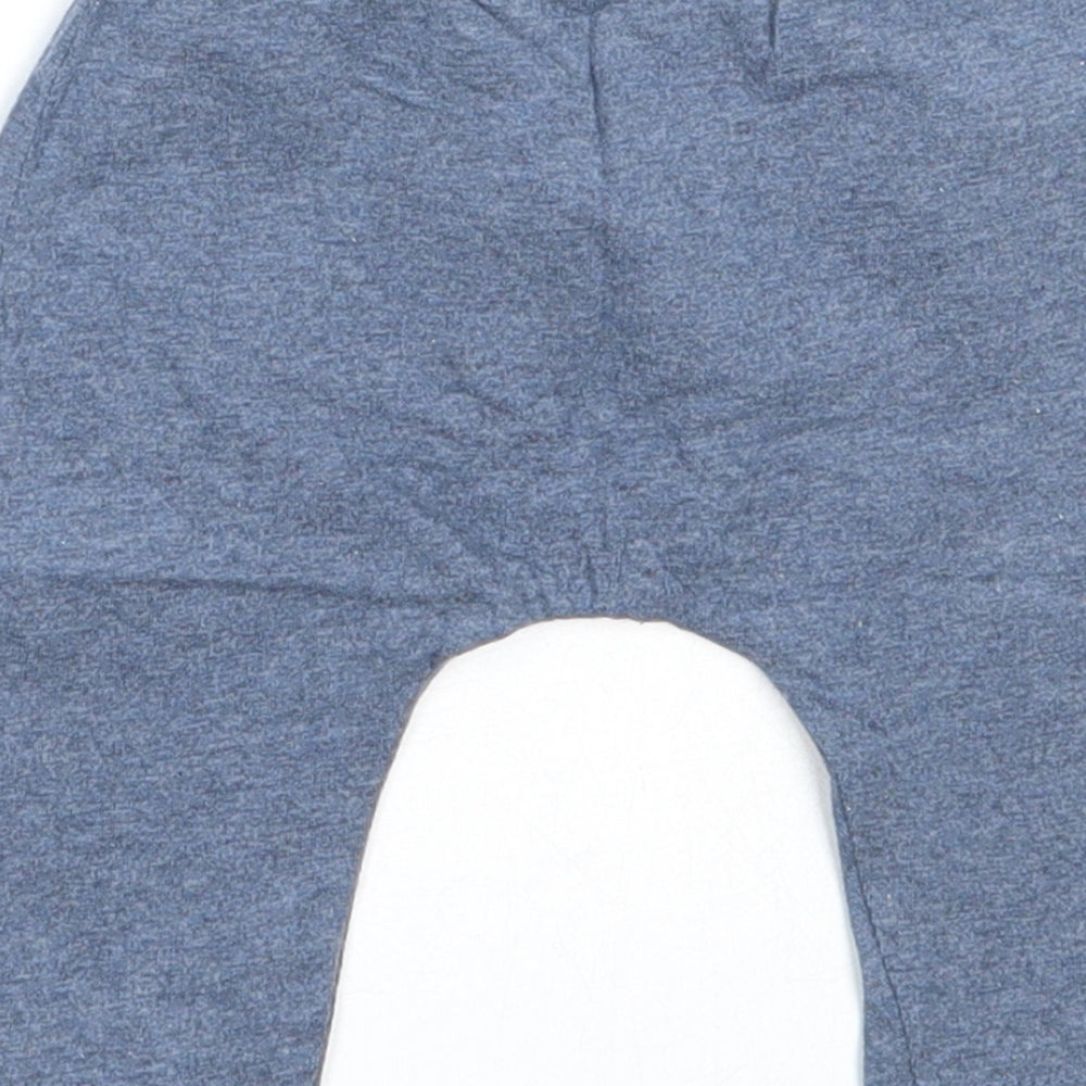 NEXT Boys Blue  Cotton Capri Trousers Size 0-3 Months
