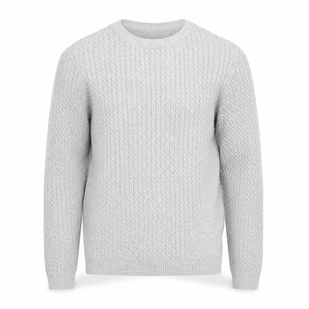 ASOS Mens Grey Round Neck  Cotton Pullover Jumper Size S