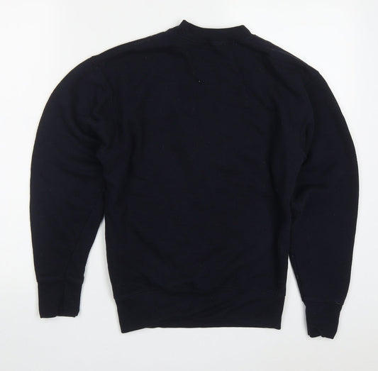 PRETTYLITTLETHING Womens Blue  Cotton Pullover Sweatshirt Size XS  Pullover - Brooklyn