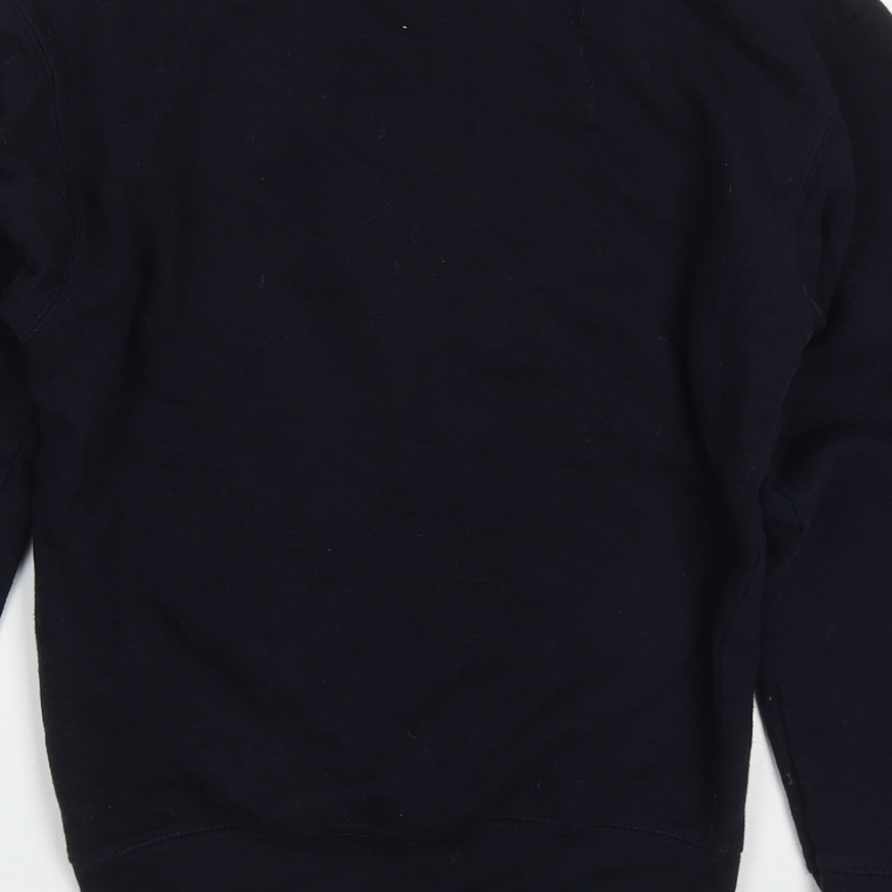 PRETTYLITTLETHING Womens Blue  Cotton Pullover Sweatshirt Size XS  Pullover - Brooklyn