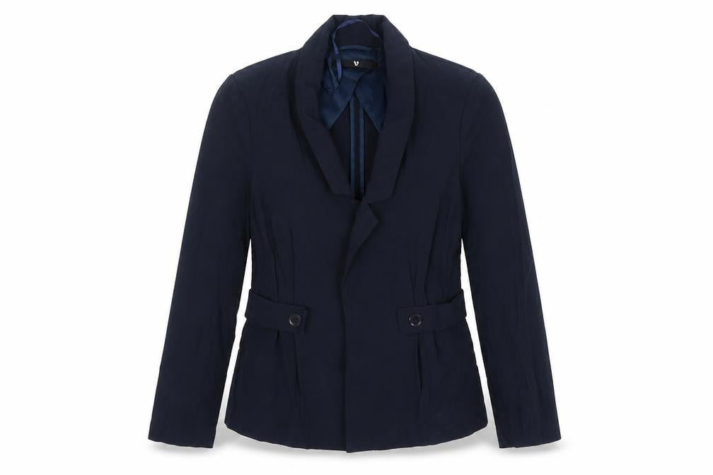 Very Womens Blue  Viscose Jacket Blazer Size 12