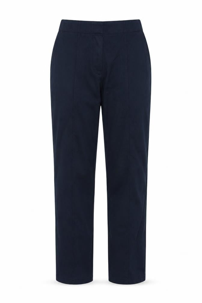 Marks and Spencer Womens Blue  Cotton Sweatpants Trousers Size 10 L28 in Regular