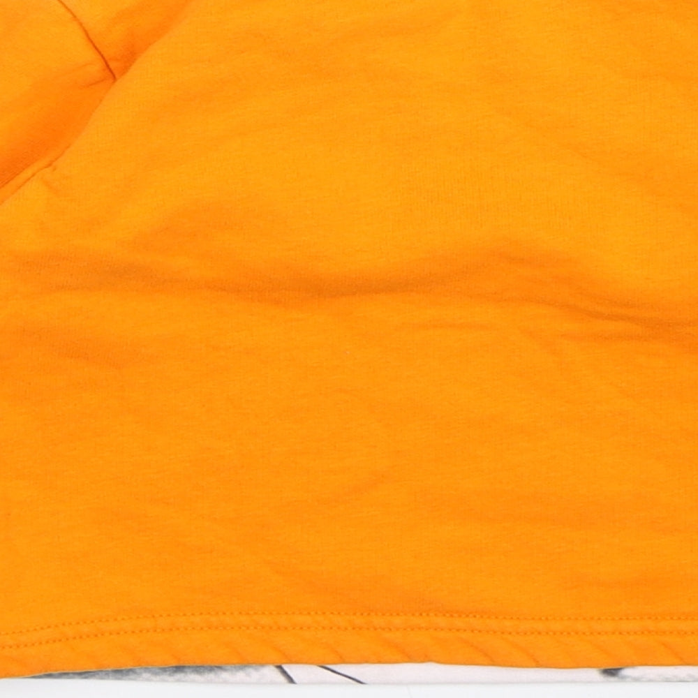 Joyce Boys Orange  Cotton Pullover Jumper Size 6-9 Months  Pullover