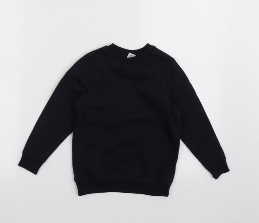 sainsburys Boys Blue  Cotton Pullover Sweatshirt Size 4 Years  Pullover - school wear