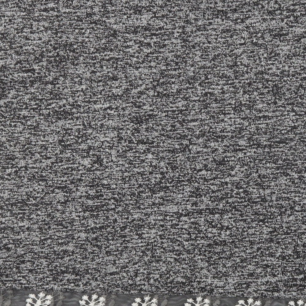 NEXT Womens Grey  Polyester Basic Blouse Size 8 Crew Neck - Lace Detail