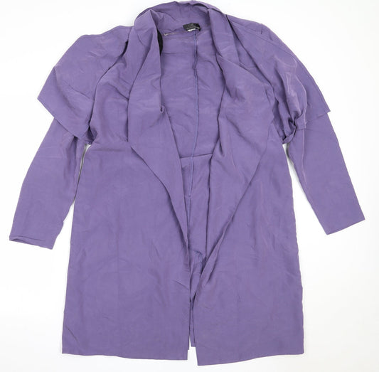 Kirsten Krog Design Womens Purple   Jacket  Size 16