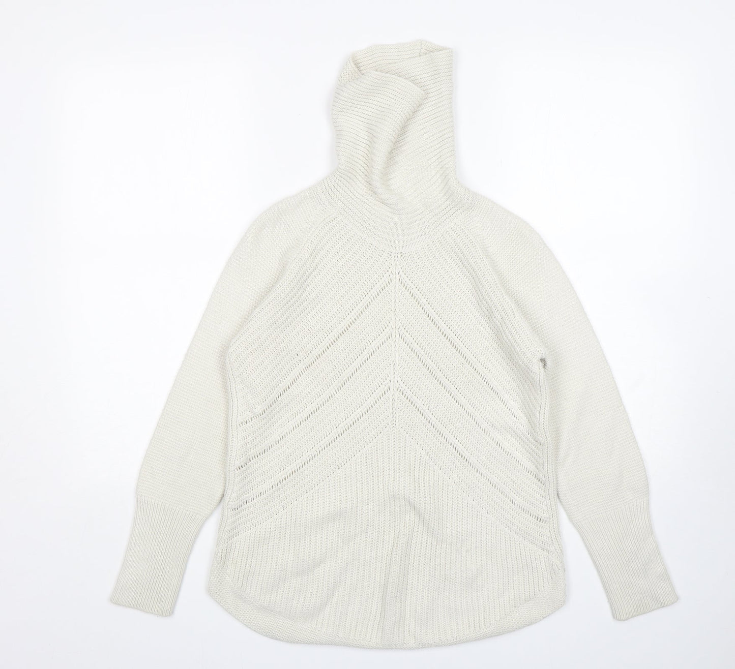 Monsoon Womens Beige Roll Neck   Pullover Jumper Size S