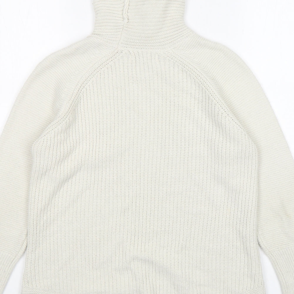 Monsoon Womens Beige Roll Neck   Pullover Jumper Size S