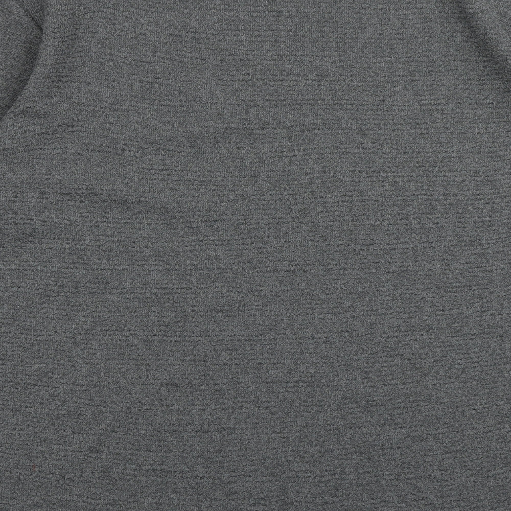Leisure Womens Grey  Cotton Pullover Sweatshirt Size 16  Pullover