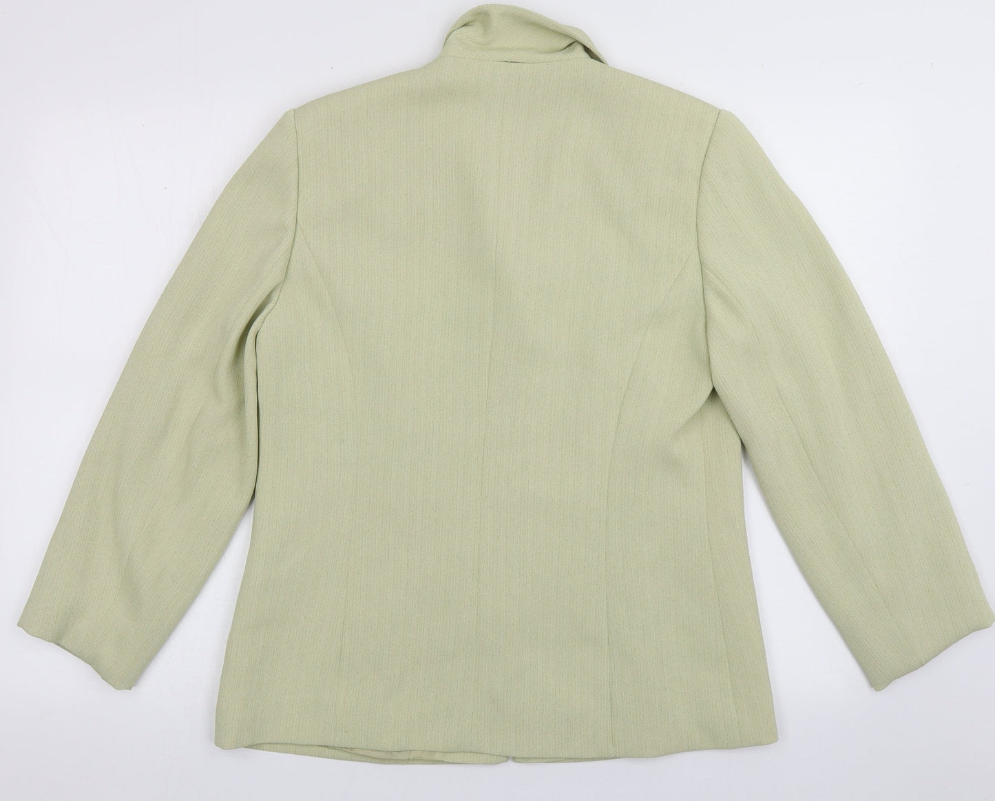 Gold by Michael H Womens Gold   Jacket Blazer Size 12  Button