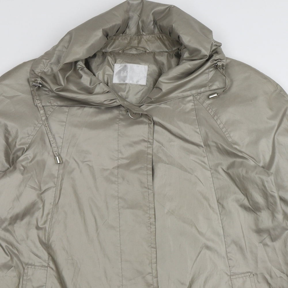 Lakeland Womens Green   Jacket  Size 12  Button