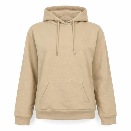 Primark Womens Beige  Cotton Pullover Hoodie Size 6  Pullover